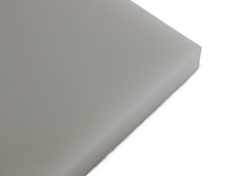 (100,00 Euro/m²) Kunststoff Platte PE 990x285x20 mm weiß natur Rest Stück