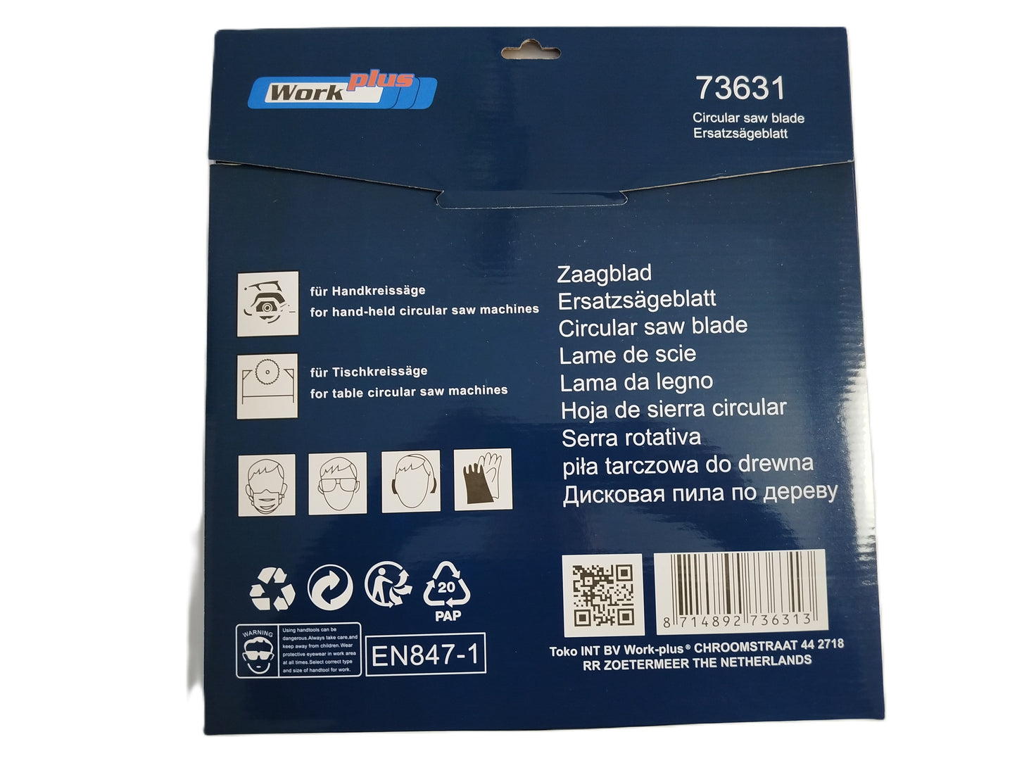HM Sägeblatt Ø 300 x 30 mm 36 Zähne f. Holz Sägenblatt Säge Hartmetall Kreissägeblatt