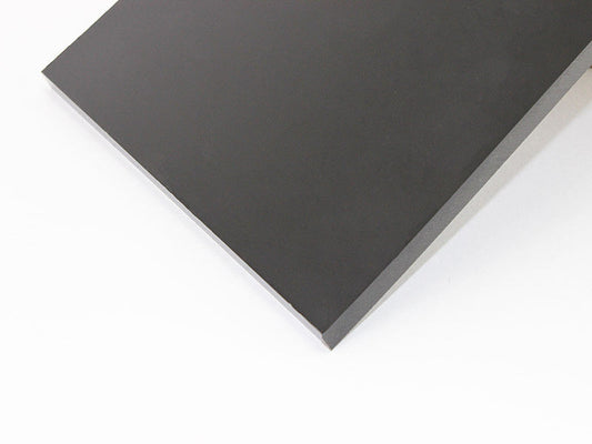 (20,41 Euro/m²)  Kunststoff Platte PE 490x150x4 mm HD schwarz Rest Stück