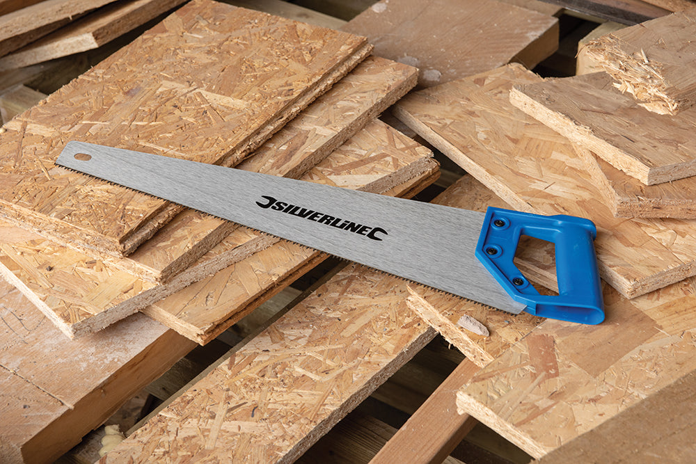 Silverline Handsäge 400mm 7 ZpZ Schreiner Tischler Holzsäge Fuchsschwanz 783104