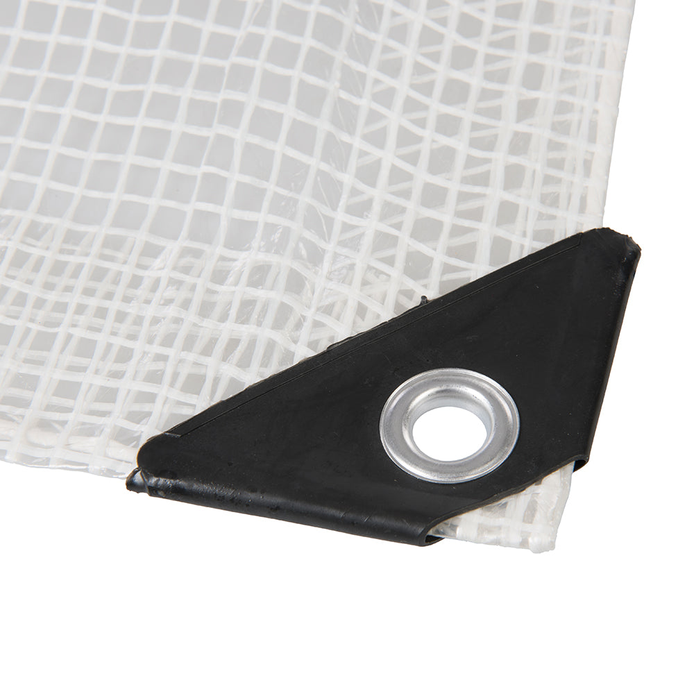 Silverline Leno-Abdeckplane 3x4 m Gewebeplane Schutzplane UV-beständig 280111