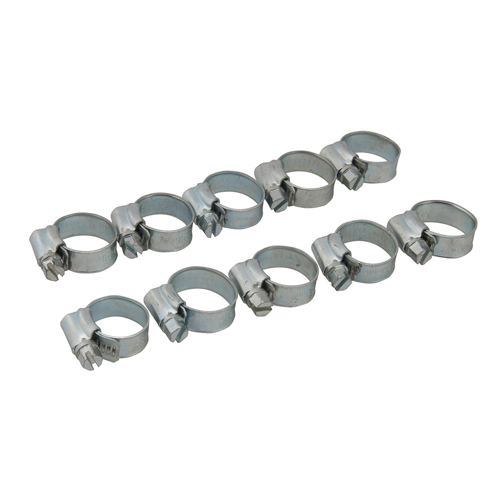 Schlauchschellen Verbindungsschellen Clips 10er 12-20 mm OO Rohrschellen 449926