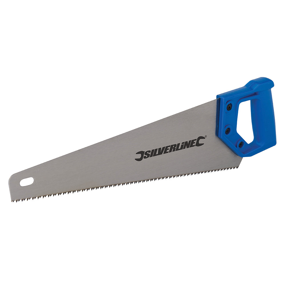 Silverline Handsäge 400mm 7 ZpZ Schreiner Tischler Holzsäge Fuchsschwanz 783104