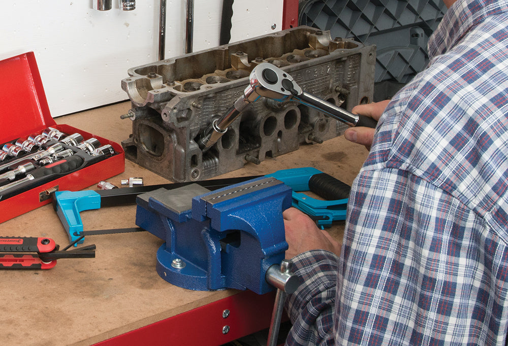 Ingenieurs Parallel Schraubstock 100mm 4" 4,5kg Amboss Zwinge Werkbank Werkstatt