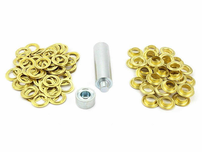 14 mm Ösen + Einschlagstempel Ösenwerkzeug