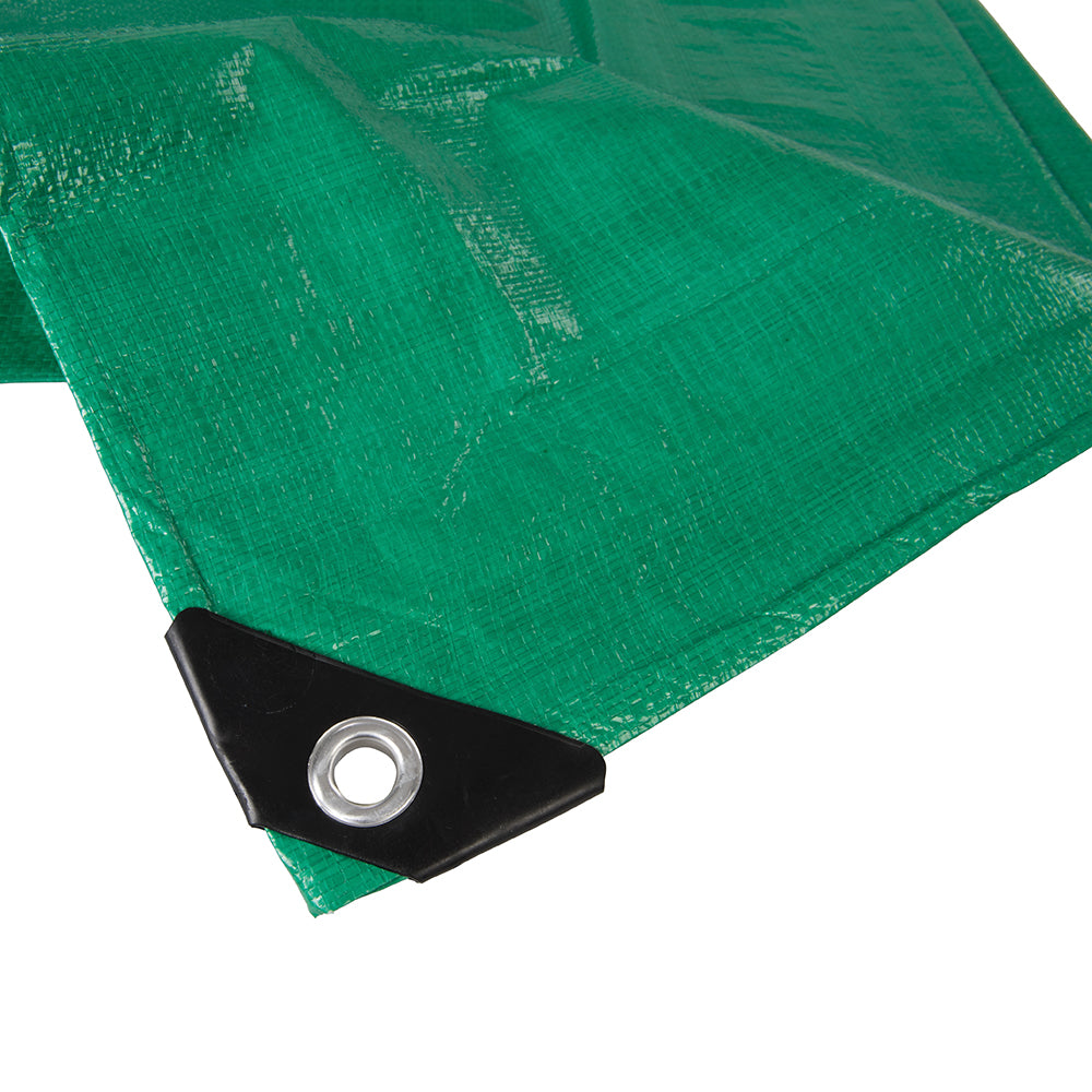 Silverline - Robuste Abdeckplane 3 x 4 m Gewebeplane Schutzplane 238829