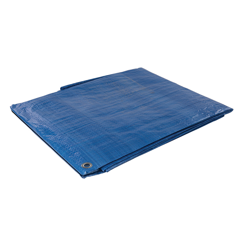 Silverline - Abdeckplane Gewebeplane Schutzplane 6,1 x 9 m 868542