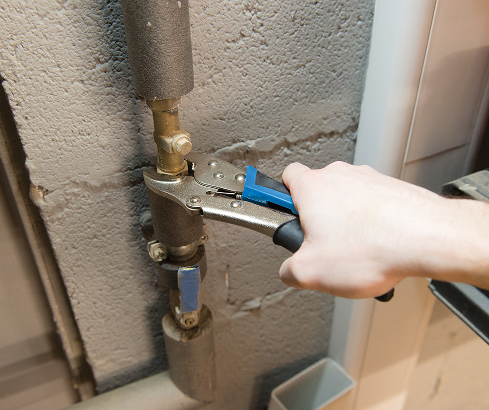 Grip Zange Set 3-tlg Softgriff selbstsichernd Schraubenschlüssel 130 170 210mm