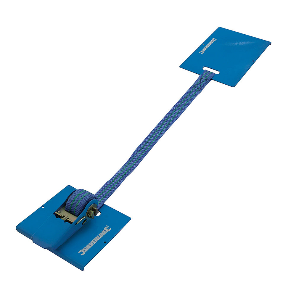 Silverline - Laminatboden-Montageklemme 130 mm Verlegehilfe Montageeisen 633773