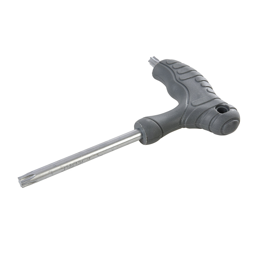 Silverline Sechsrund Stiftschlüssel Quergriffe 10-tg. Set T9-T50 Sechskant