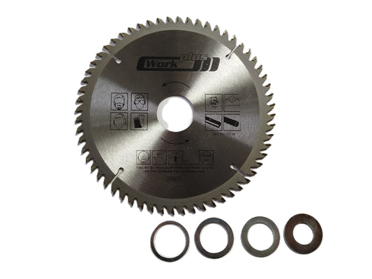 3 x HM Sägeblatt Ø 160 x 30 mm Aluminium Kunststoff Alu 60 Z Säge Kreissägeblatt