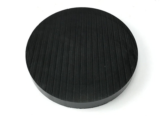 Kunststoff Platte rund Klotz POM 500x45 mm Scheibe schwarz Reststück