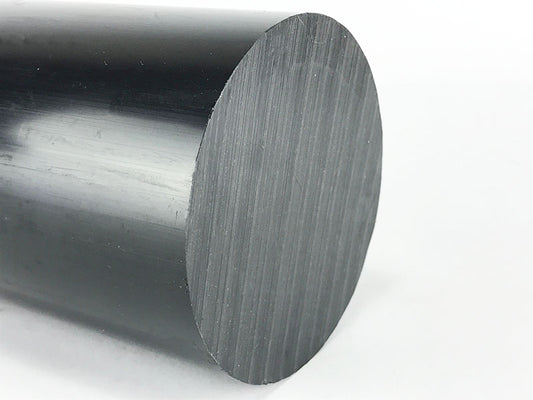 POM Rundstab Rundmaterial Rund Klotz Kunststoff Zylinder 70x155 mm schwarz