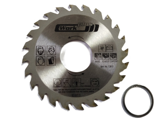 HM Sägeblatt Ø 100 x 30 mm 24 Zähne f. Holz Säge Hartmetall Kreissägeblatt