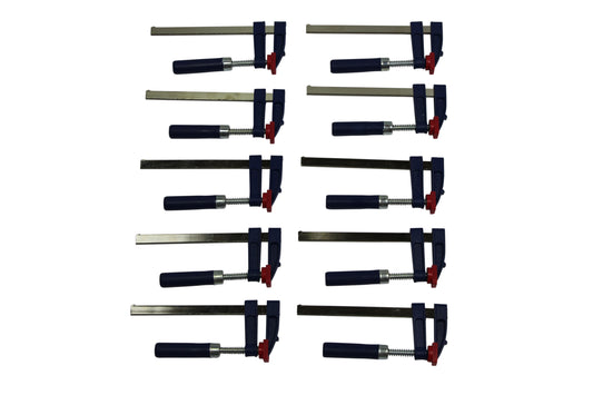 10 x Schraubzwinge 150x50