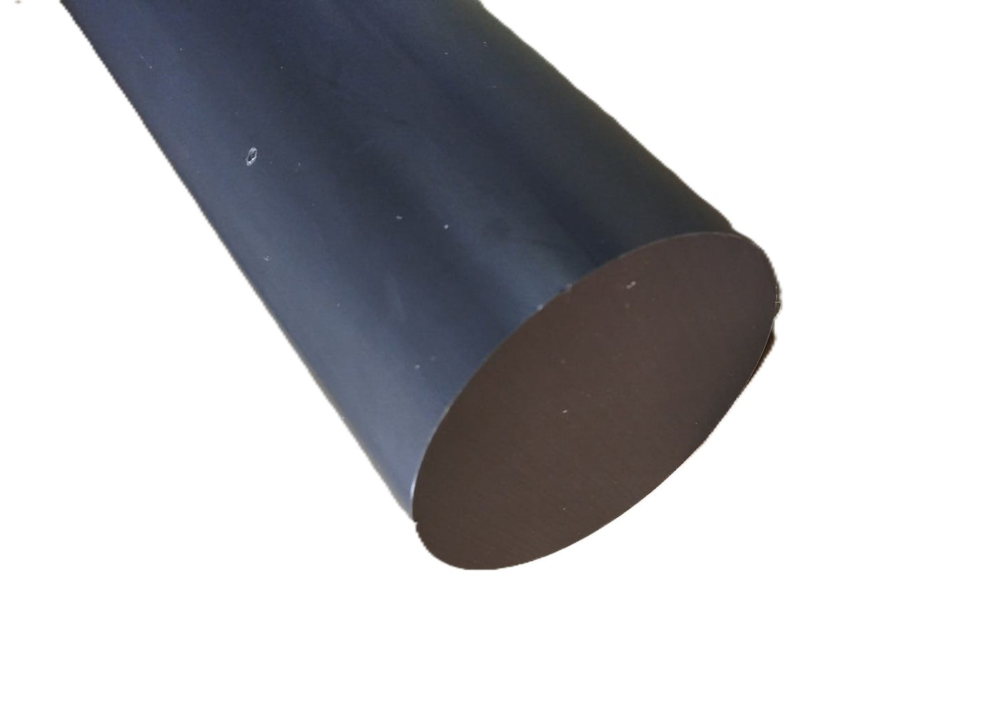 PVC Rundstab Rundmaterial Rund Klotz Kunststoff Zylinder 100x75 mm grau