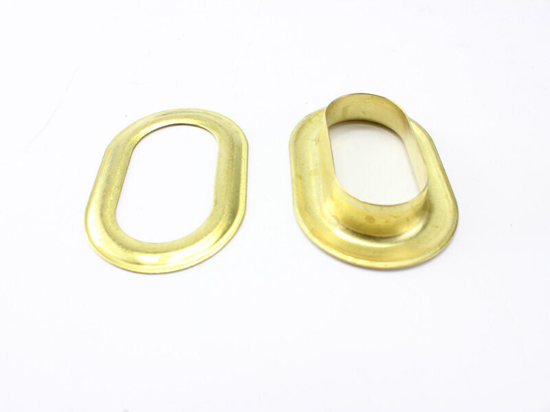 Oval Ösen 42 x 22 mm Planenösen für LKW Plane etc.