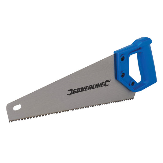 Silverline Handsäge 350mm 7 ZpZ Schreiner Tischler Holzsäge Fuchsschwanz 793762