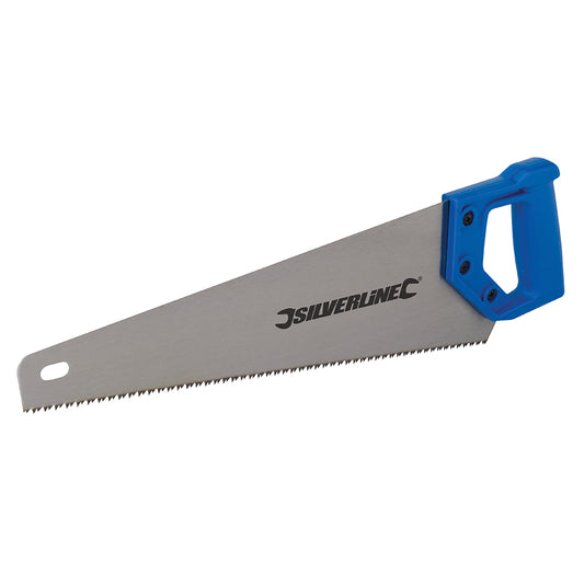 Silverline Handsäge 400mm 7 ZpZ Schreiner Tischler Holzsäge Fuchsschwanz 783104