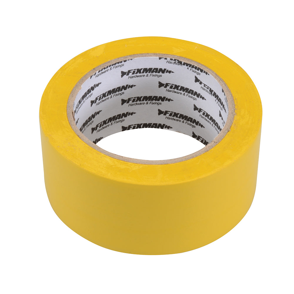 Fixman Isolierband Absperrband Klebeband Beschläge Tape gelb 50mm x 33m 192031