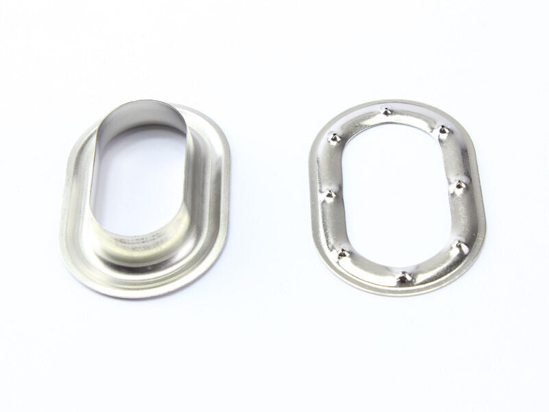 Oval Ösen 42 x 22 mm Planenösen für LKW Plane etc.