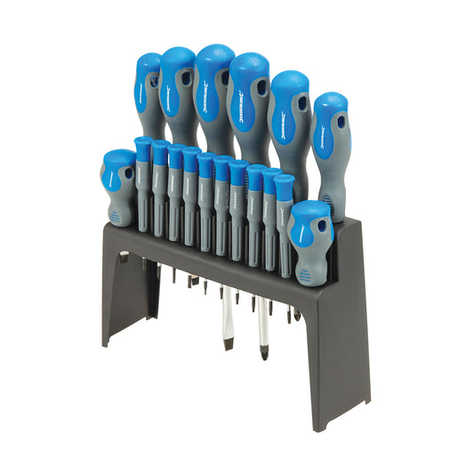 Silverline - Weichgriff-Schraubendreher, 18-tlg. Satz 633940
