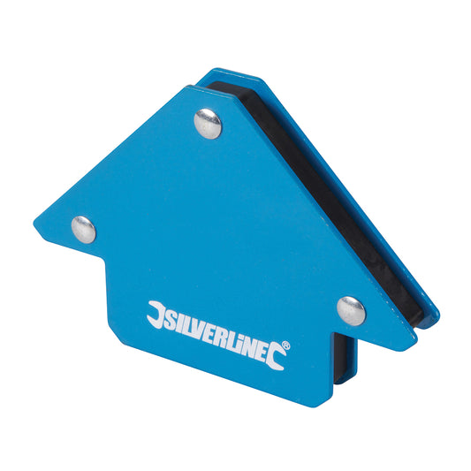 Silverline - Schweißmagnet 75 mm, 8,5 kg Winkelmagnet Schweißzubehör 675214